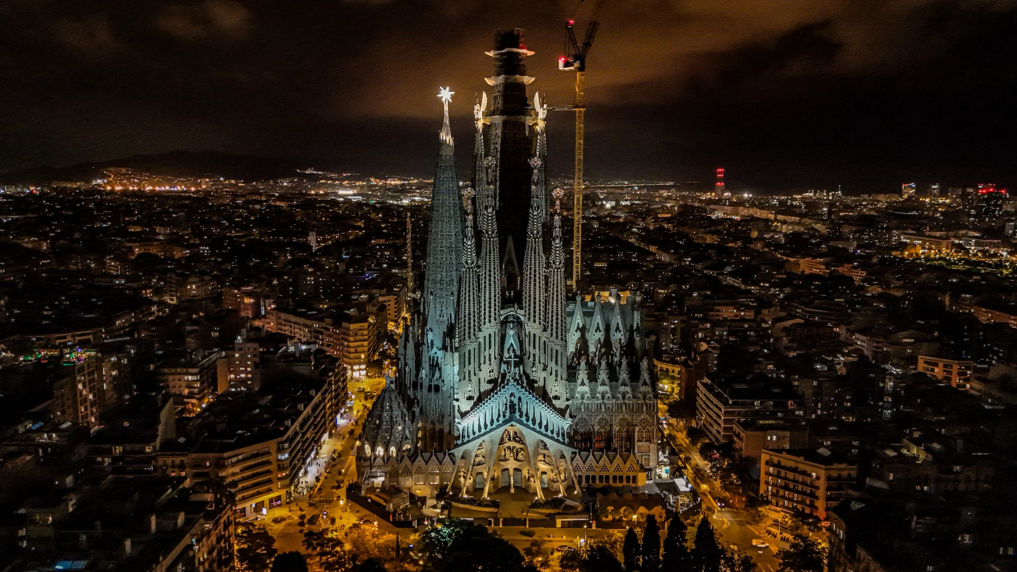Sagrada Família at Night