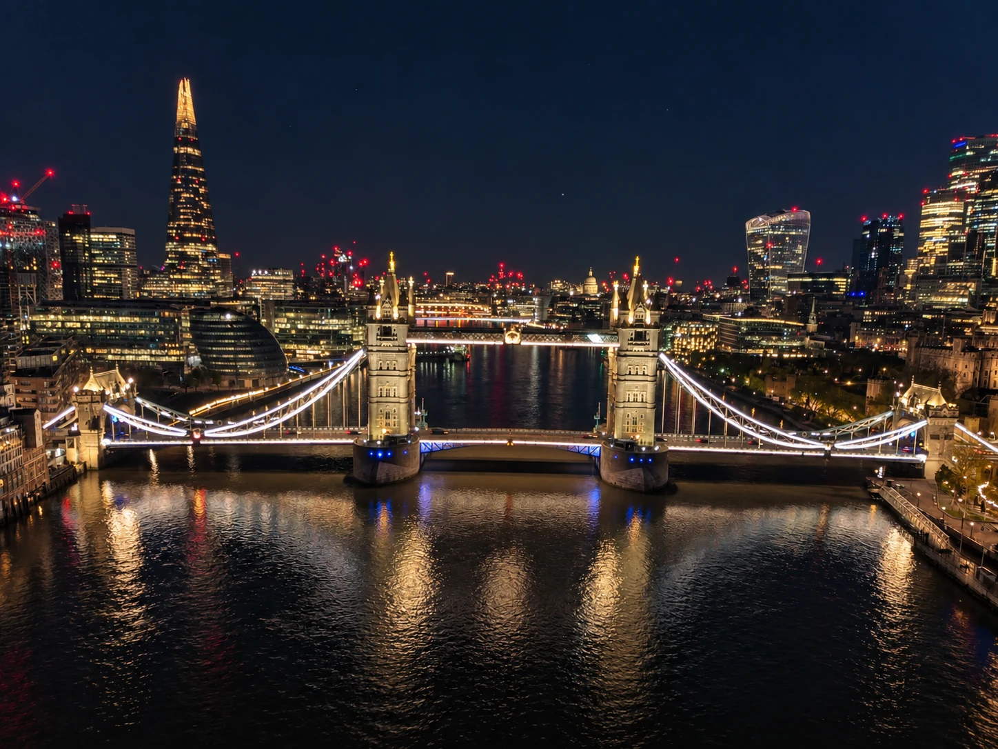 Tower Bridge at night